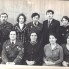 Комсомольский актив ИХТИ, в центре – секретарь парткома института Е.А. Чижова. 1976 г.