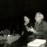 Р. Гринберг и А. Володин на репетиции спектакля «Ящерица». Иваново, декабрь 1981 г.